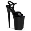 Pleaser - INFINITY909 Sandale à bride à la cheville, Pole dance chaussures - Chaussures de pole dance - Noir Product image